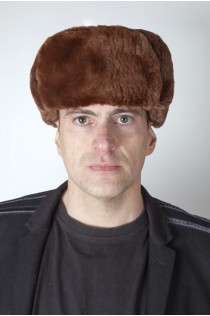 Canadian beaver fur hat, Russian style